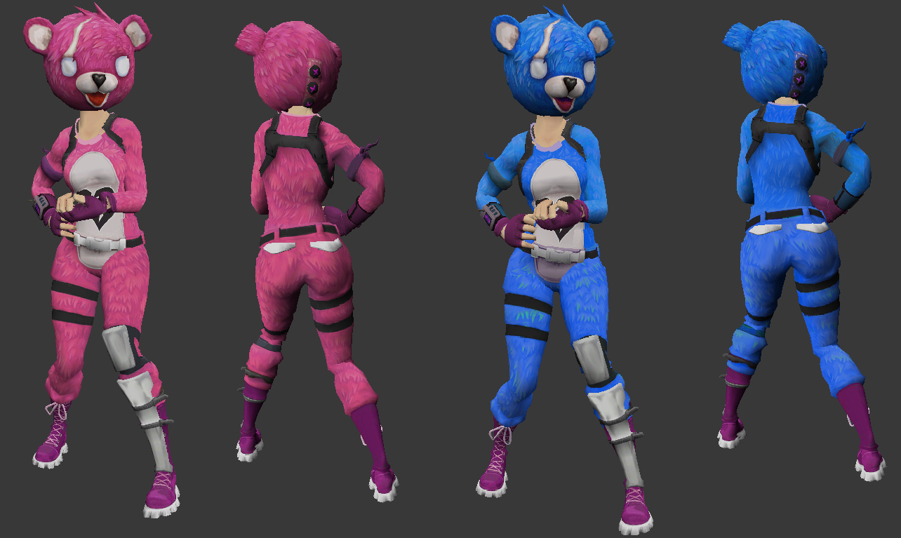 Женская модель Cuddle Team Leader для кс 1.6