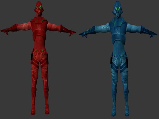 Мужская модель Bio Soldier для кс 1.6